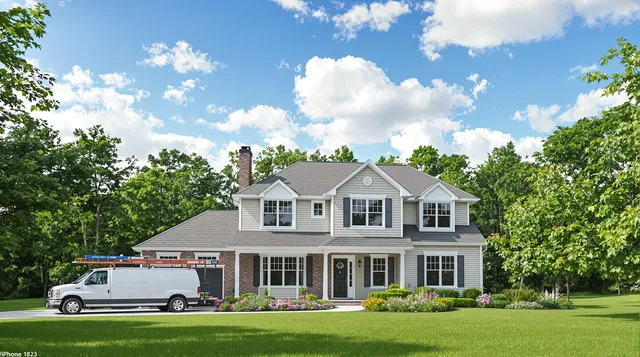 Granby Chimney Sweep chimney sweep crew working in Suffield, CT
